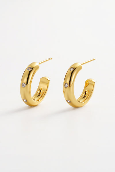 Talia Hoop - Gold
