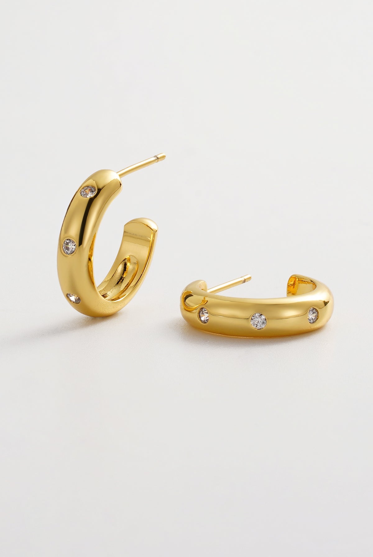 Gold Talia Hoop — Zafino Australia (6 of 6)