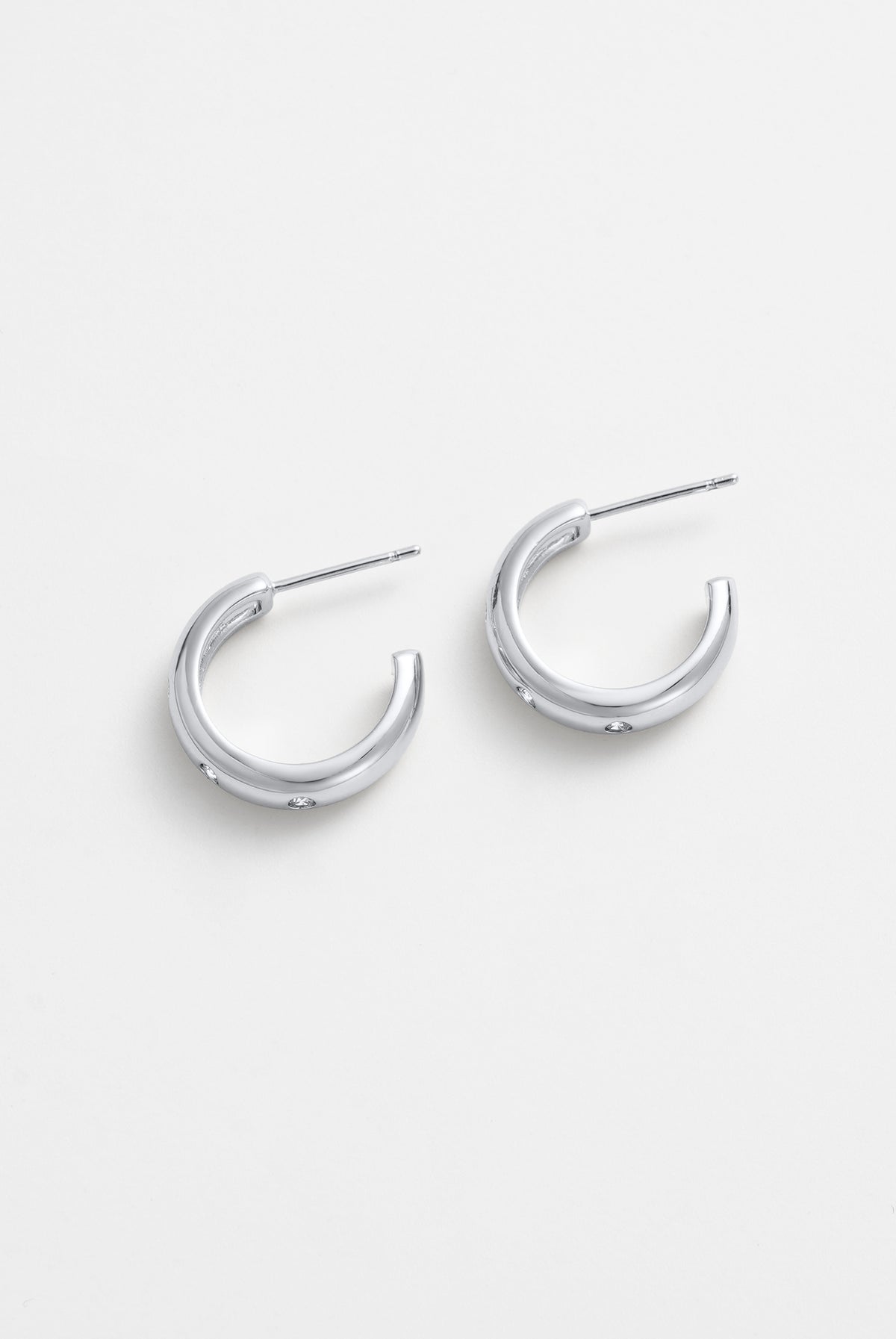 Silver Talia Hoop — Zafino Australia (4 of 5)
