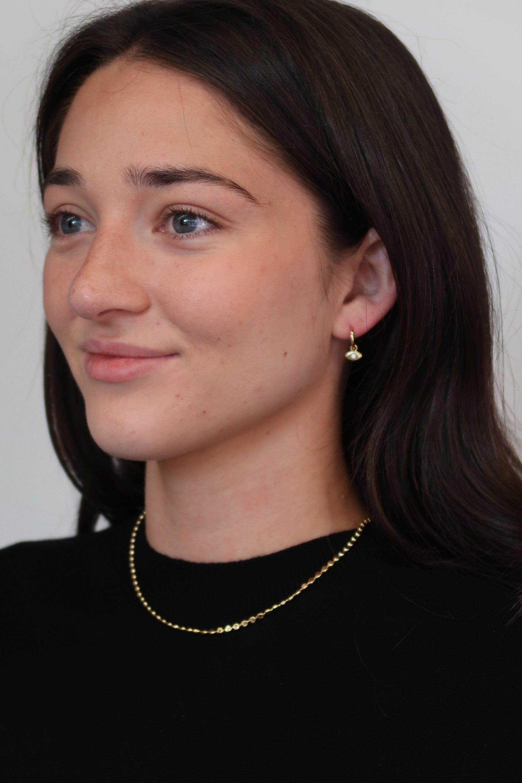 Evil Eye Earring - Gold
