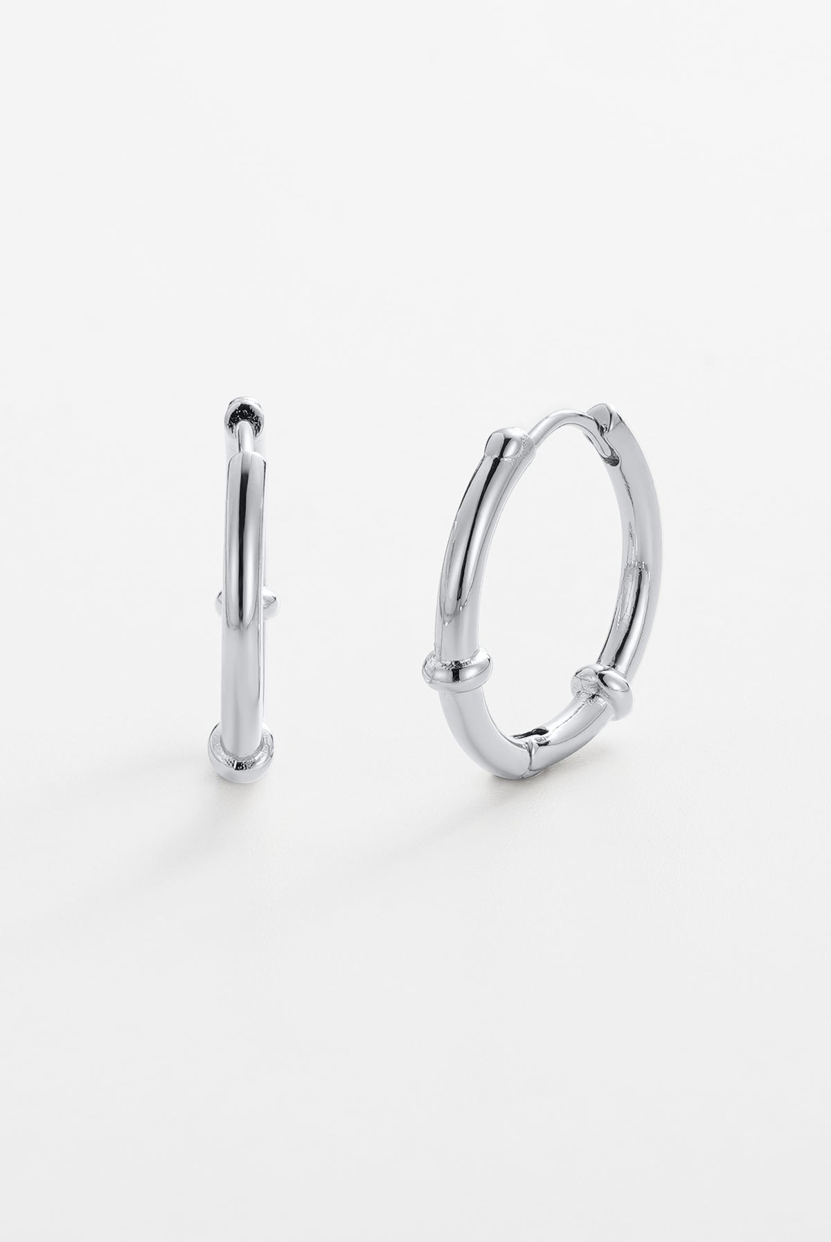 Silver Tessa Hoop — Zafino Australia (3 of 5)