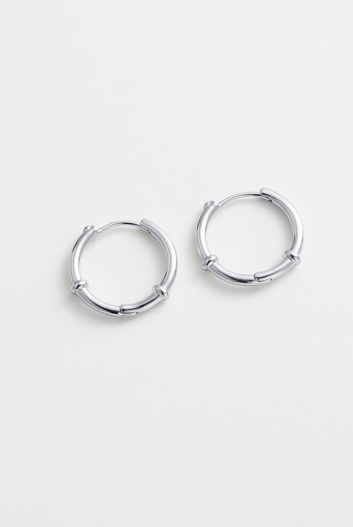 Silver Tessa Hoop — Zafino Australia (4 of 5)
