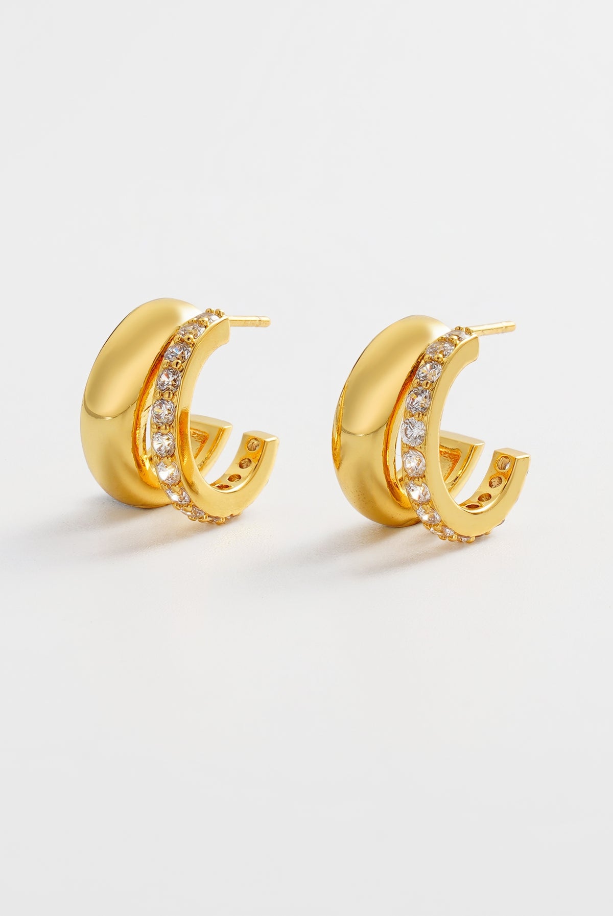 Gold Zoe Hoop — Zafino Australia (1 of 6)