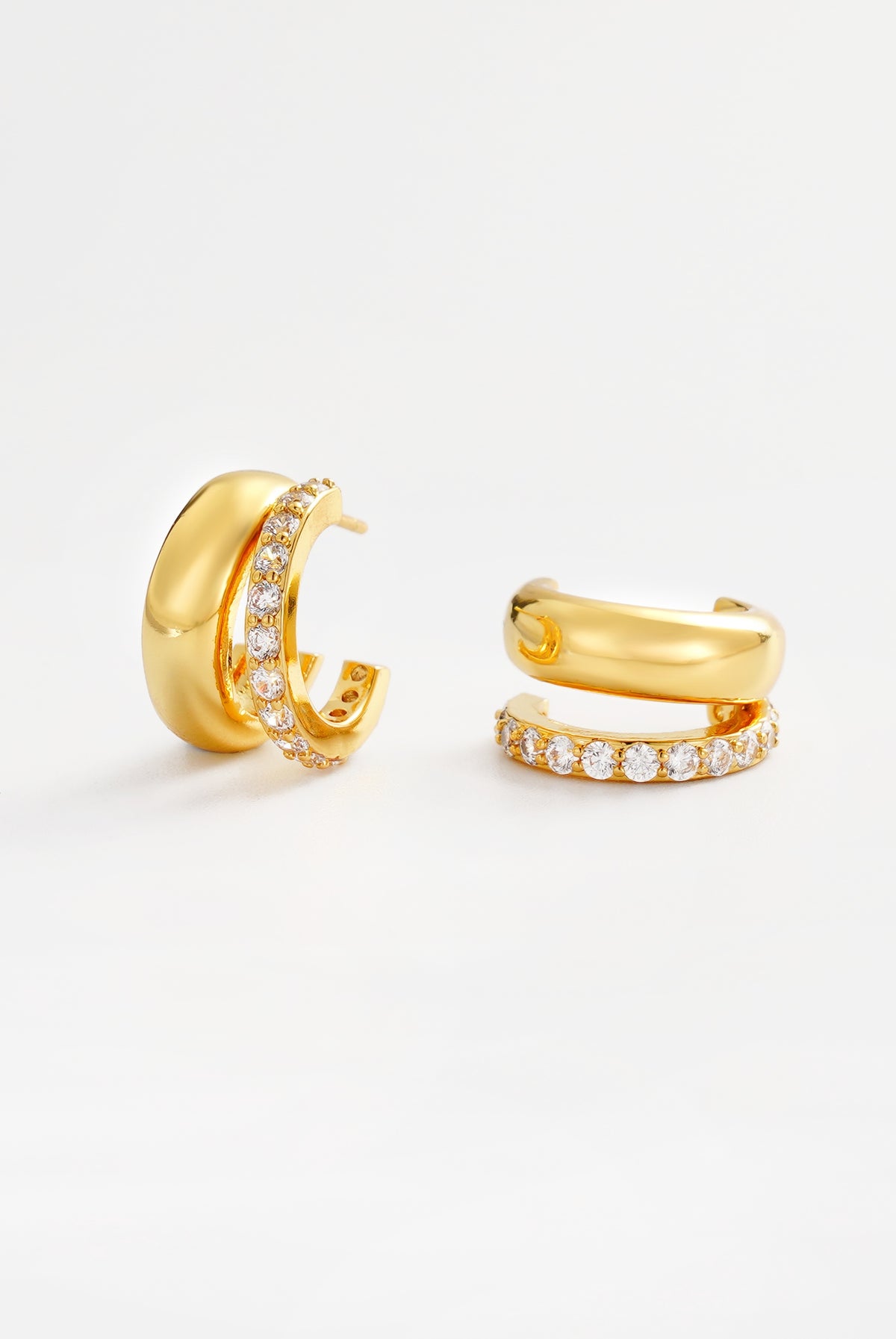 Gold Zoe Hoop — Zafino Australia (6 of 6)