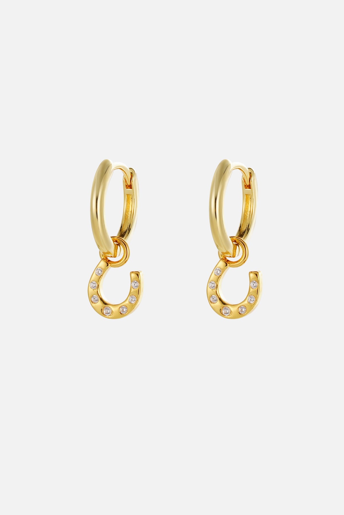 Gold Lucky Hoop — Zafino Australia (1 of 4)