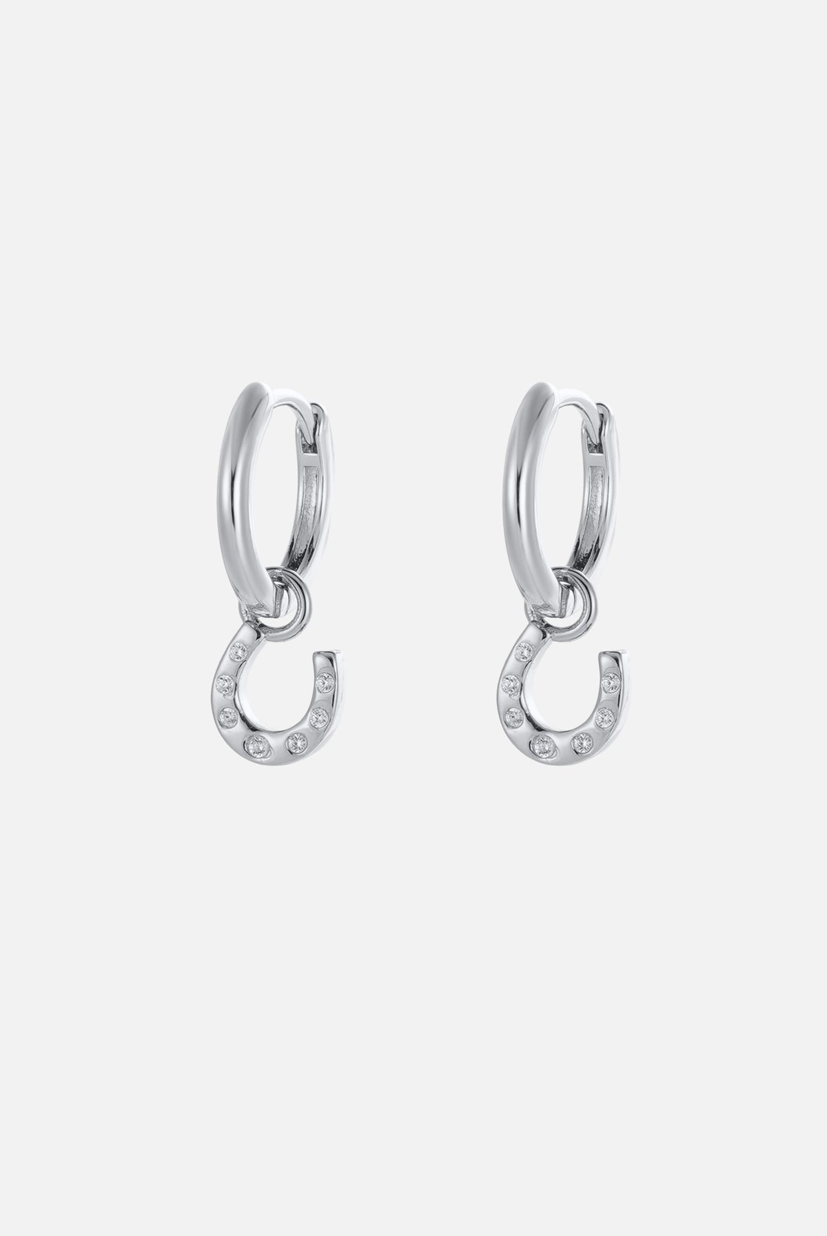 Silver Lucky Hoop — Zafino Australia (1 of 4)