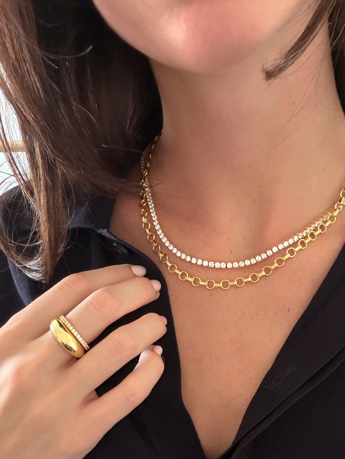 Clara Necklace - Gold