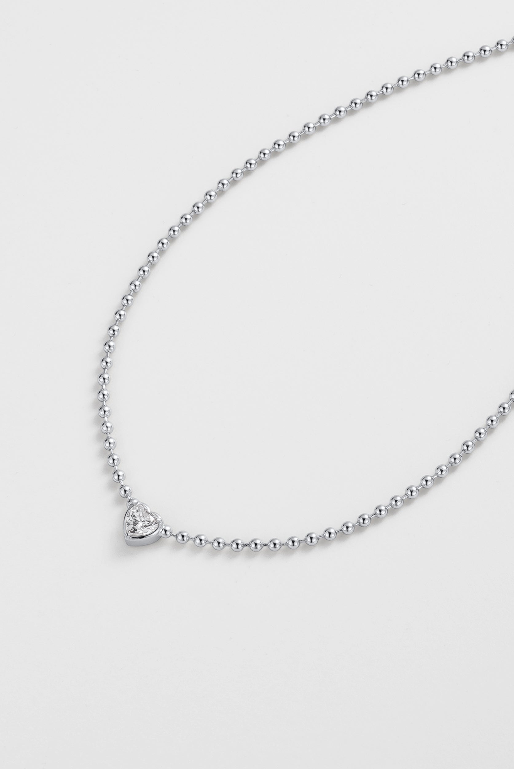 Amor Necklace - Silver