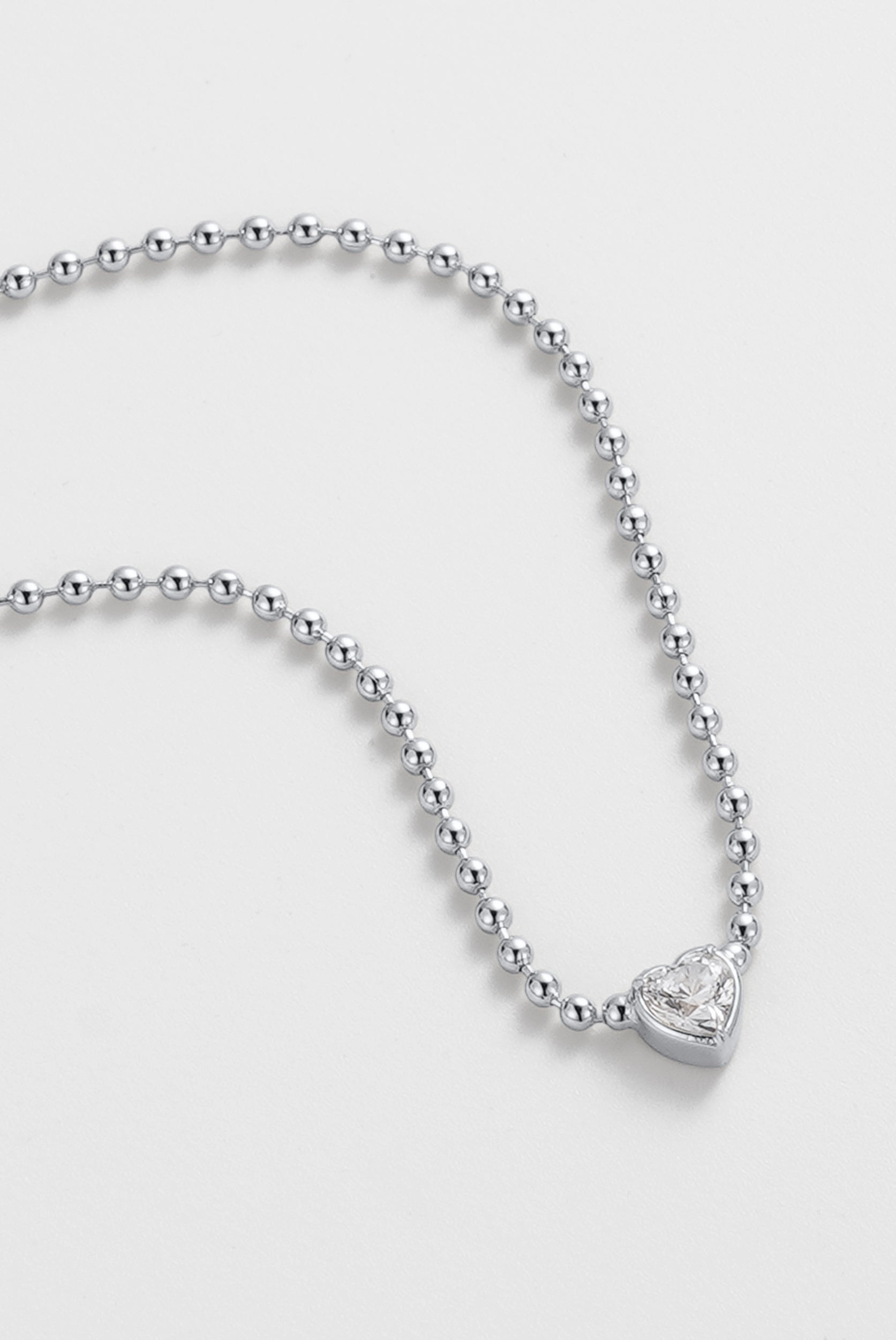 Amor Necklace - Silver