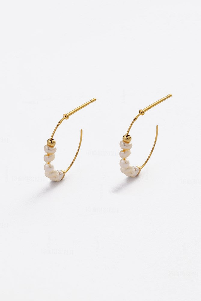 Gold Elle Hoop — Zafino Australia