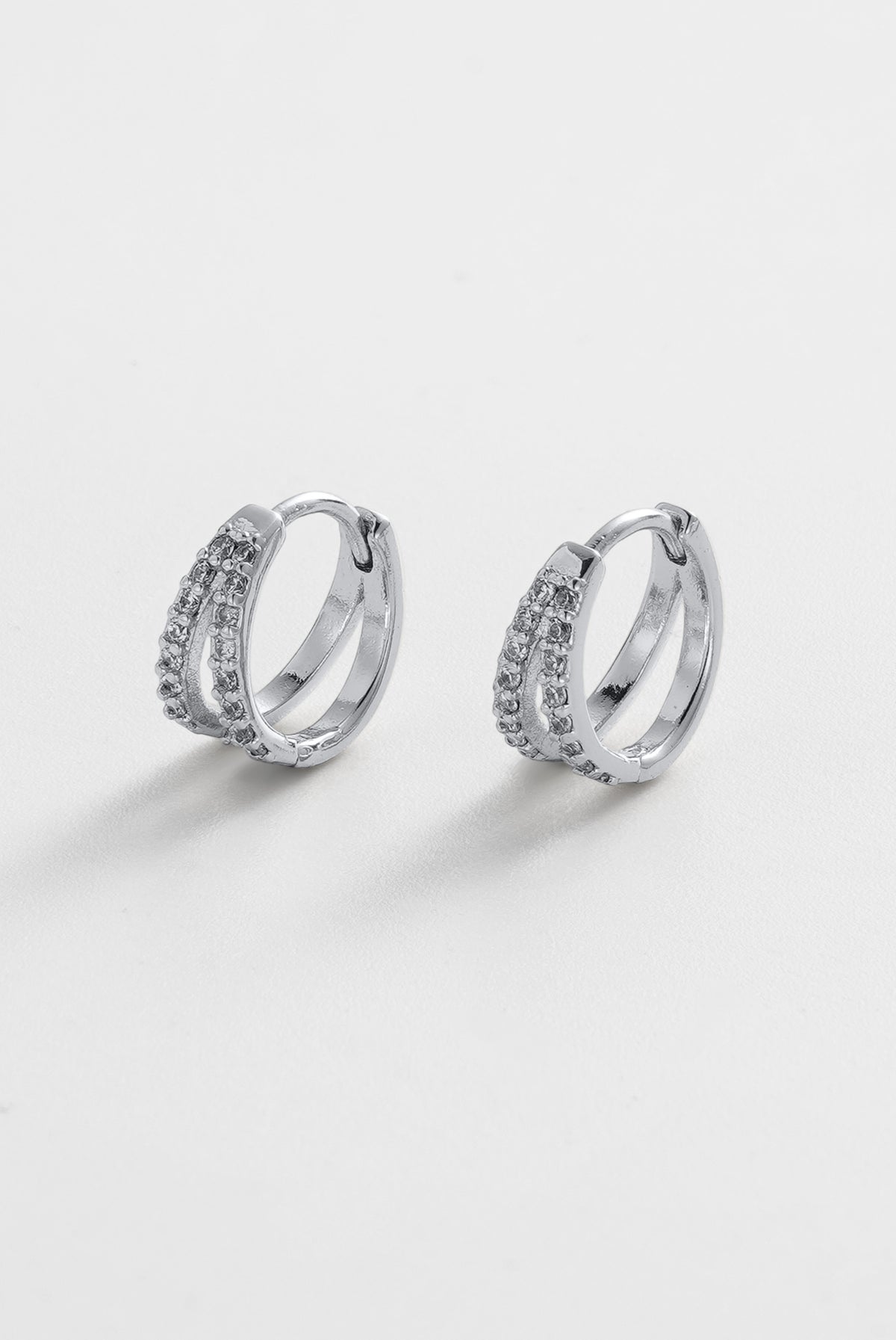 Silver Celia Huggie — Zafino Australia (1 of 4)