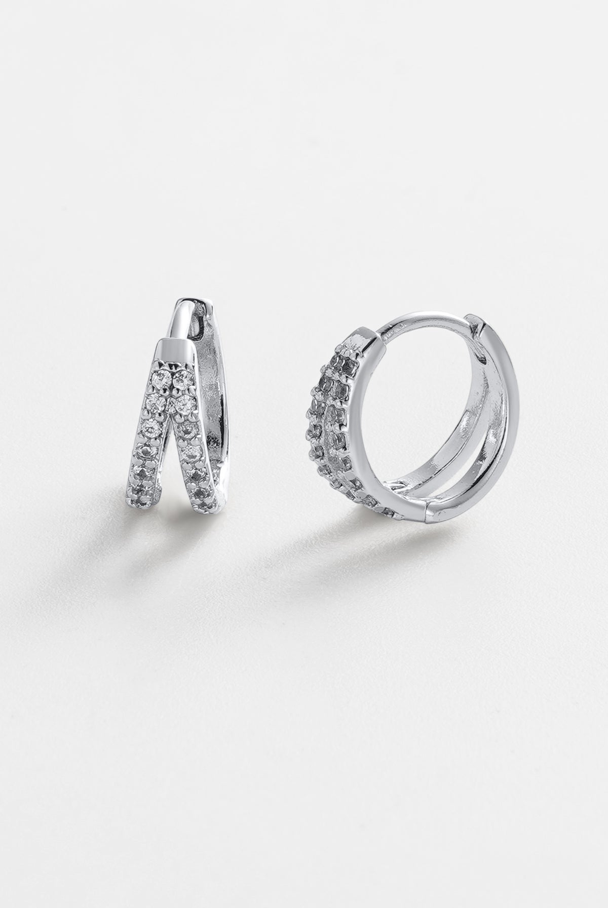 Silver Celia Huggie — Zafino Australia (2 of 4)