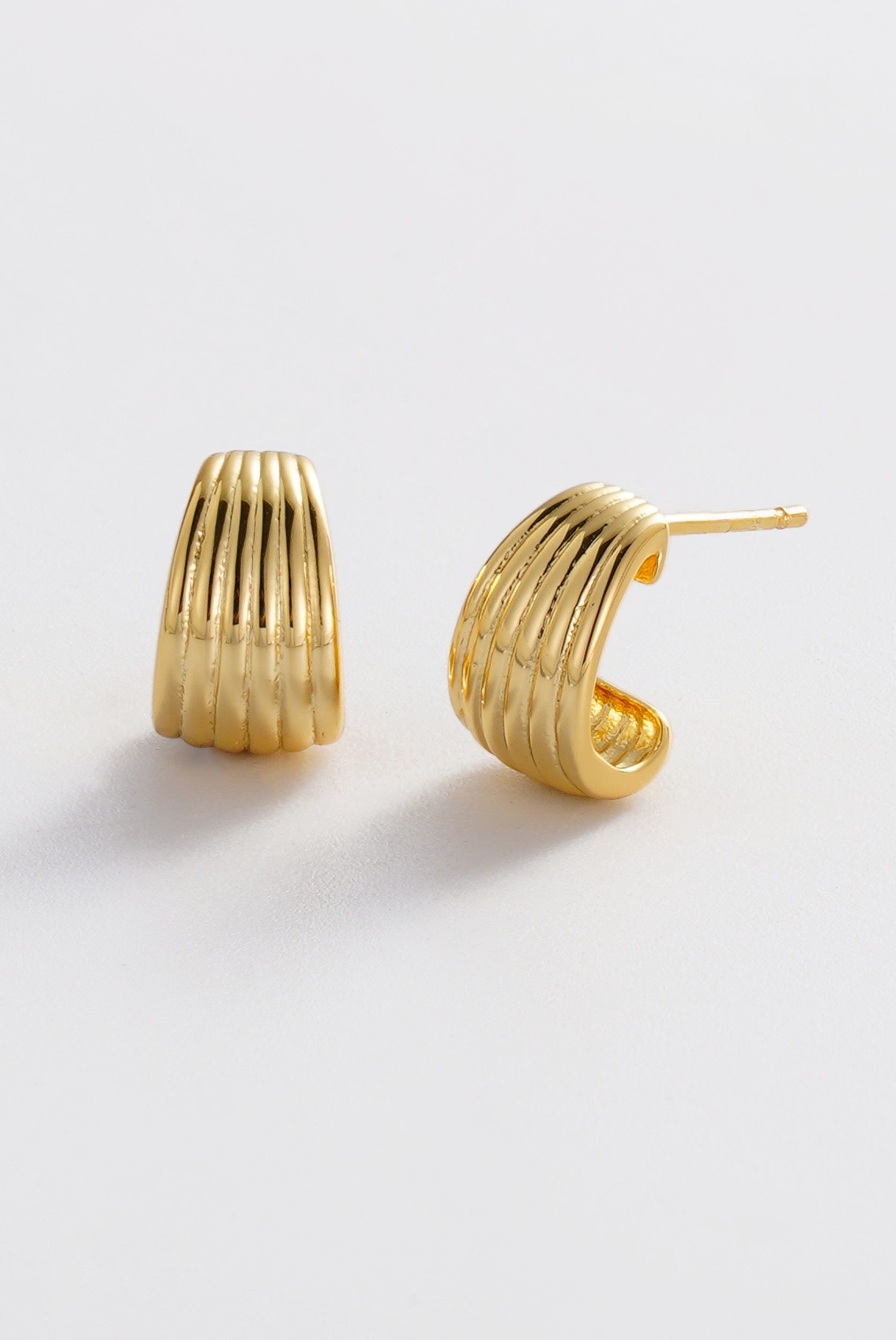 Sasha Hoop - Small / Gold