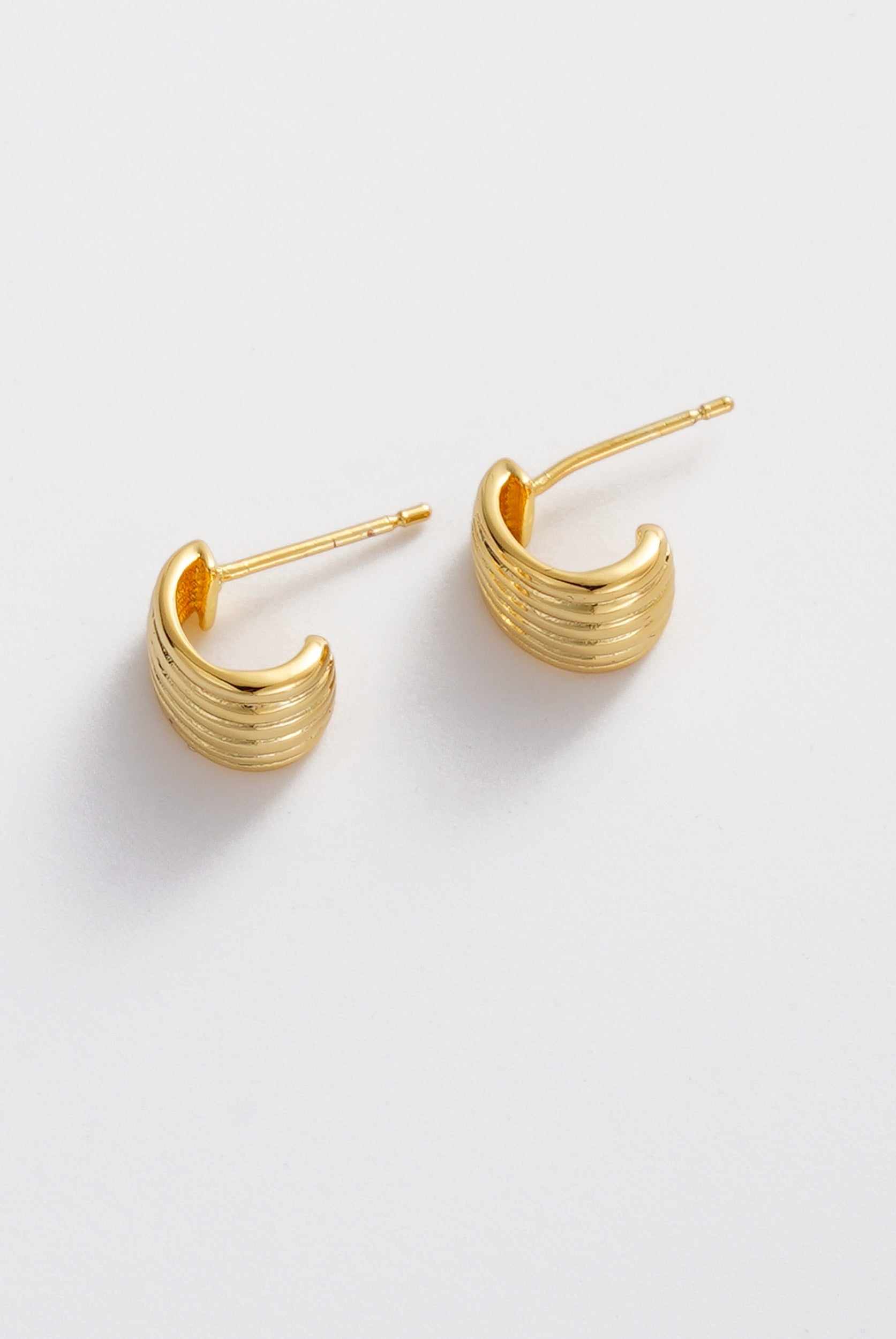 Sasha Hoop - Small / Gold