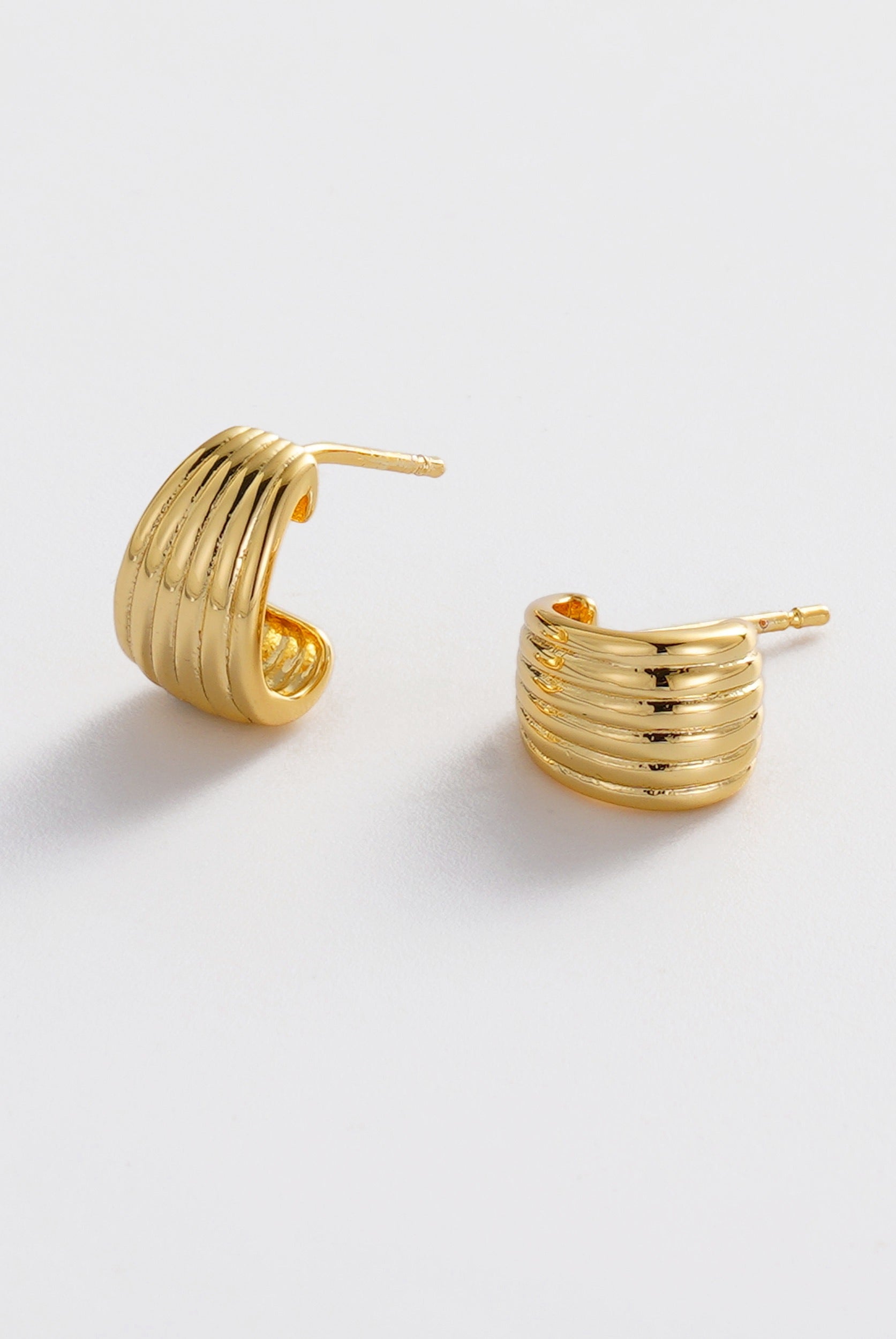 Sasha Hoop - Small / Gold
