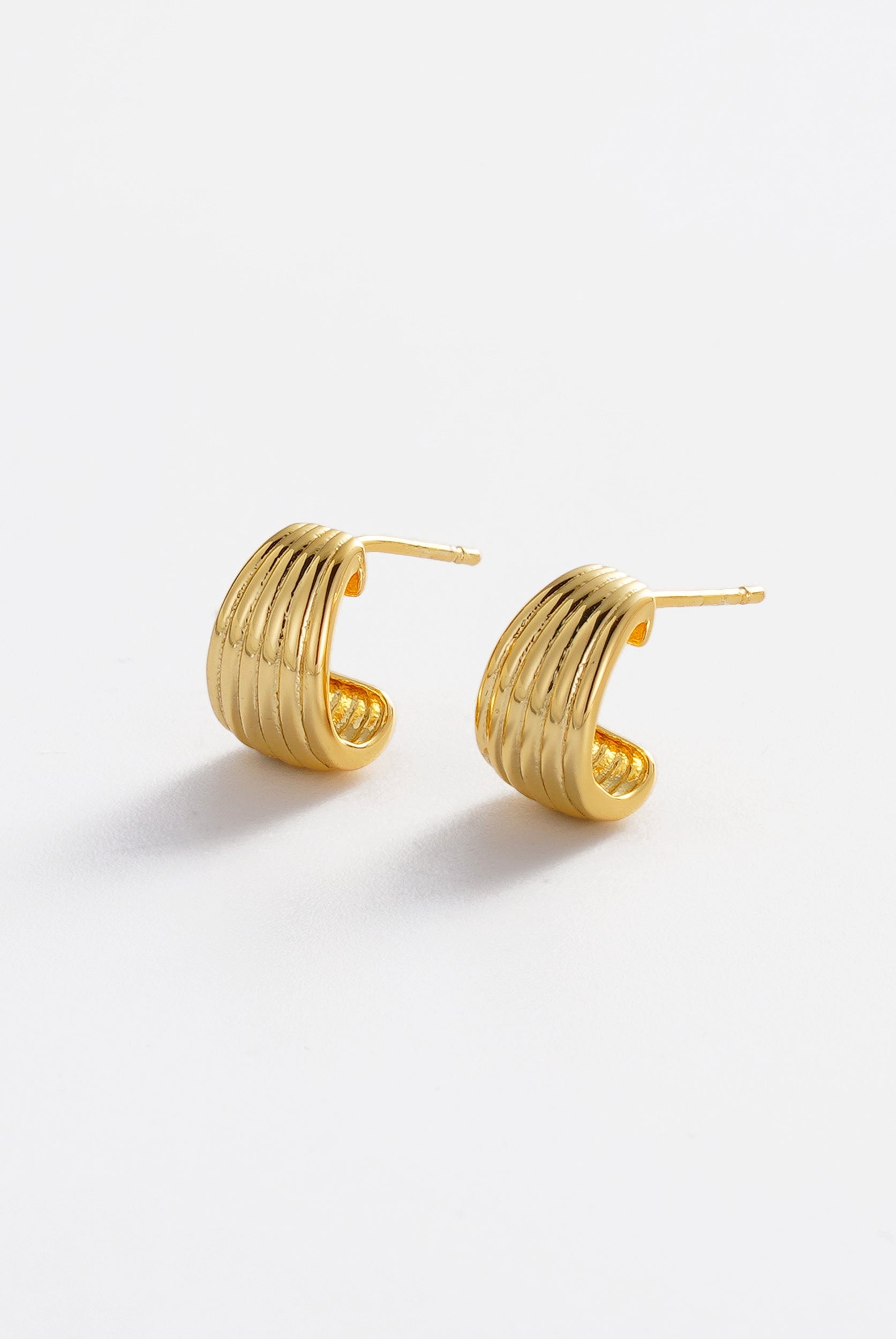 Sasha Hoop - Small / Gold