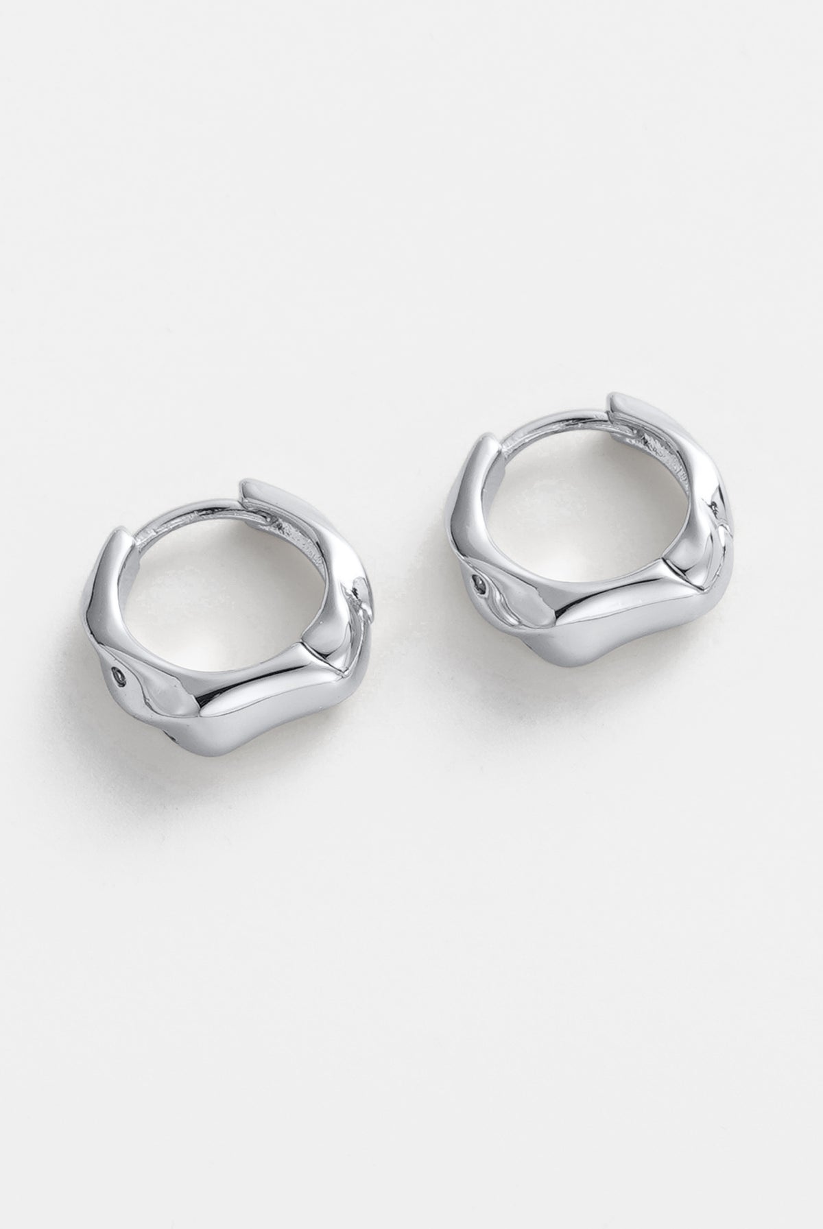 Silver June Hoop — Zafino Australia (4 of 4)