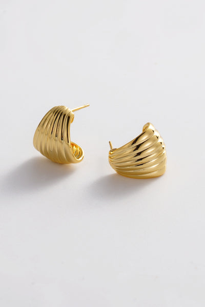 Sasha Hoop - Medium / Gold