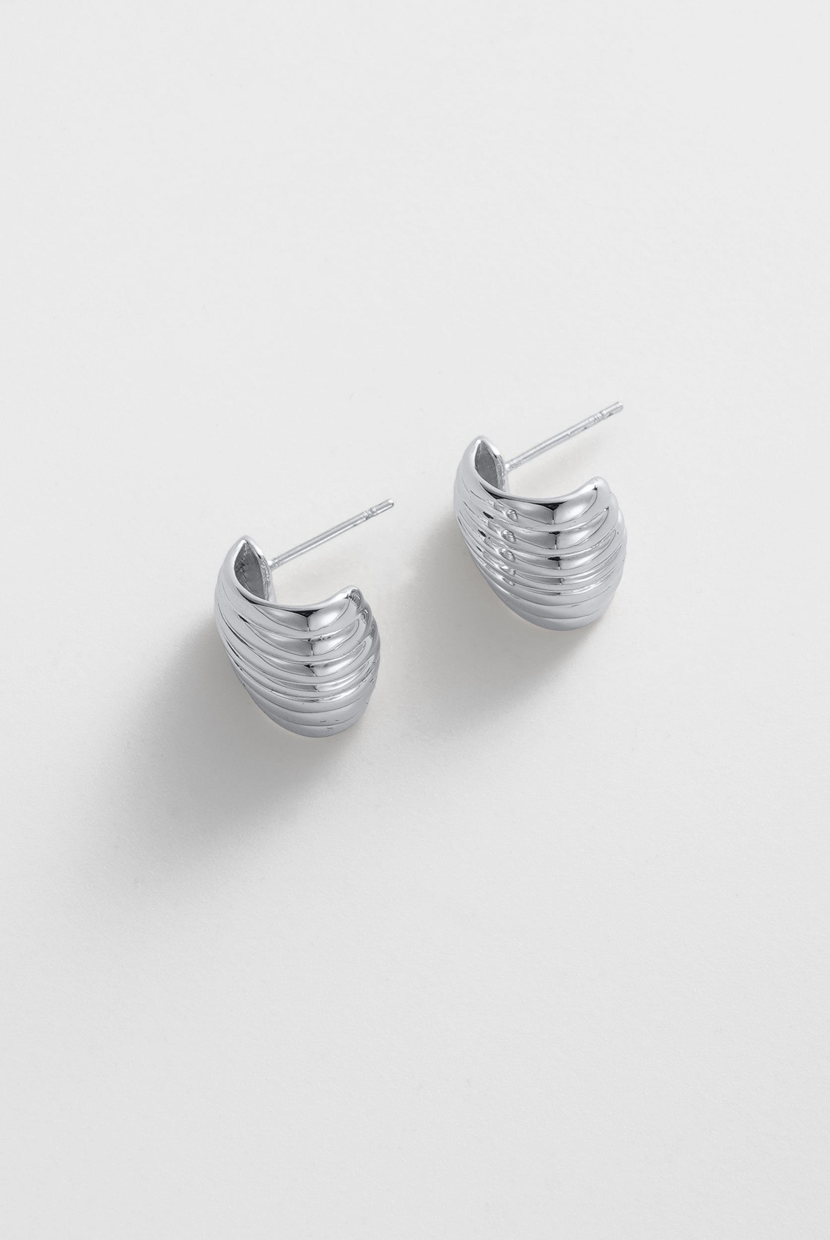 Sasha Hoop - Medium / Silver