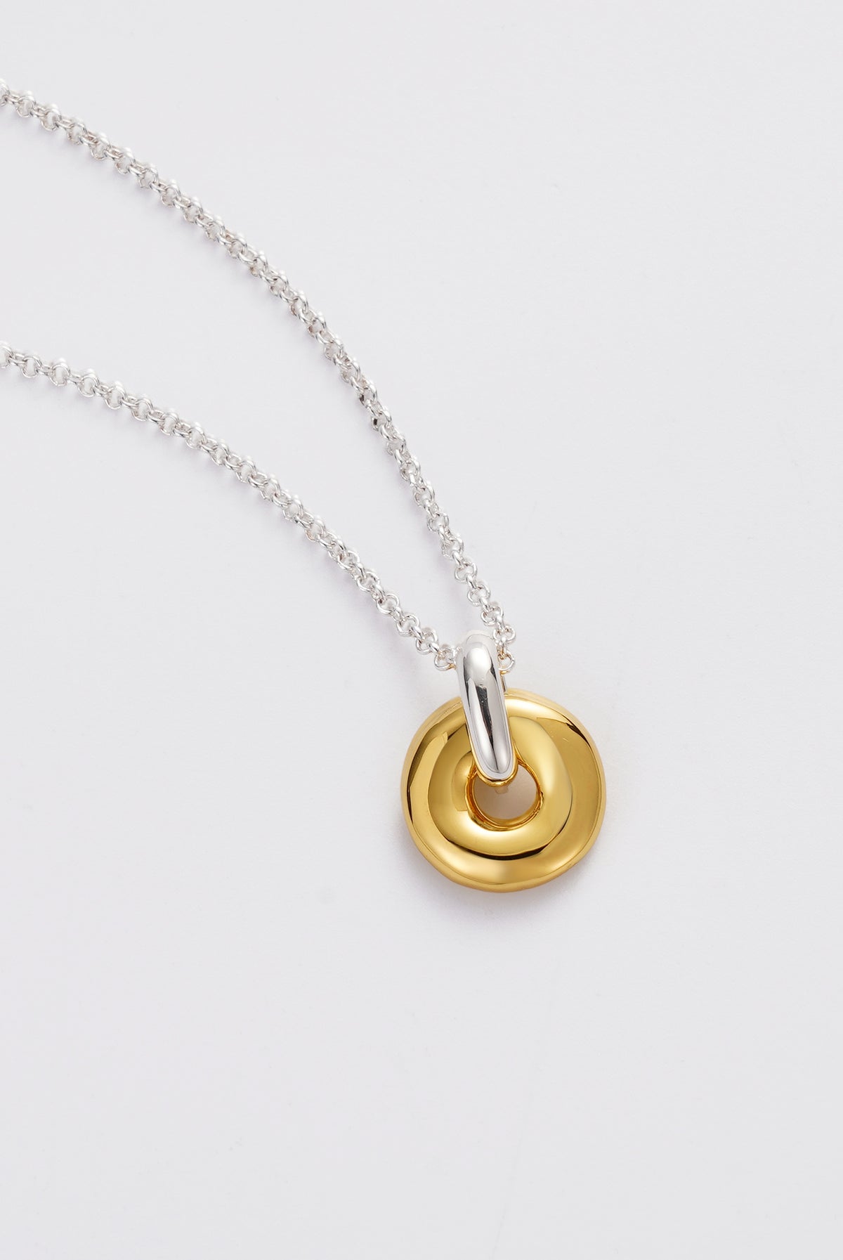 Gold Astrid Necklace - Gold / Silver — Zafino Australia (1 of 5)