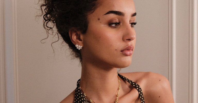 freshwater Pearl fashion statement earrings
