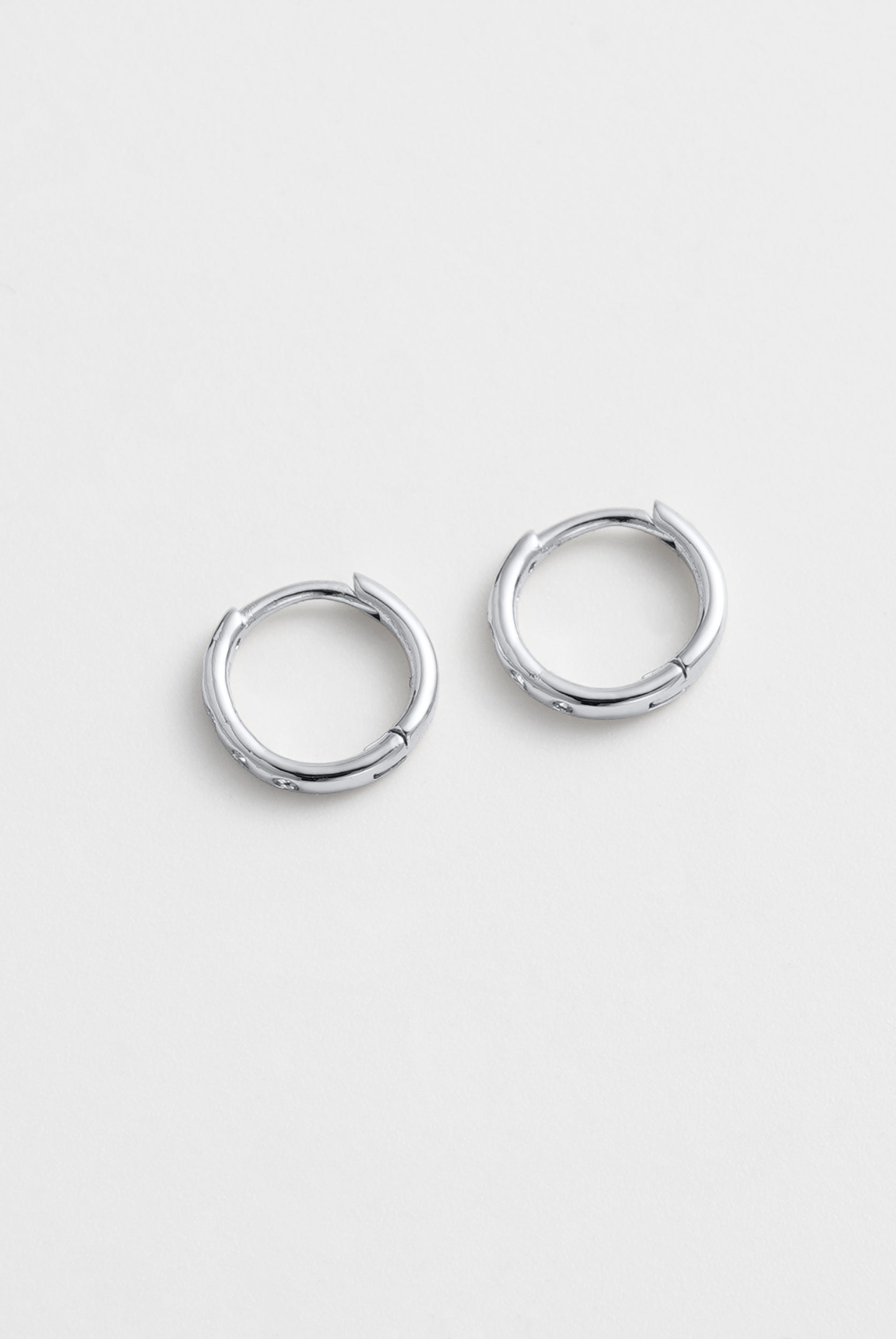 Talia Huggie - Silver