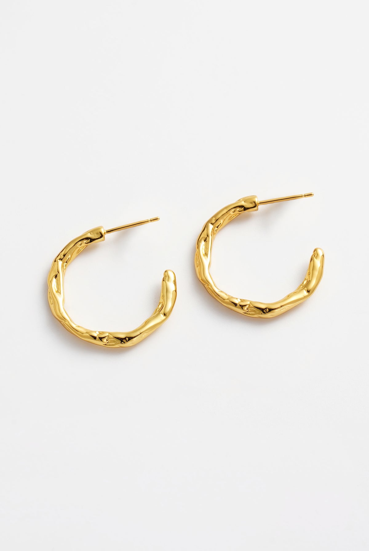 Alessia Hoop Large - Gold