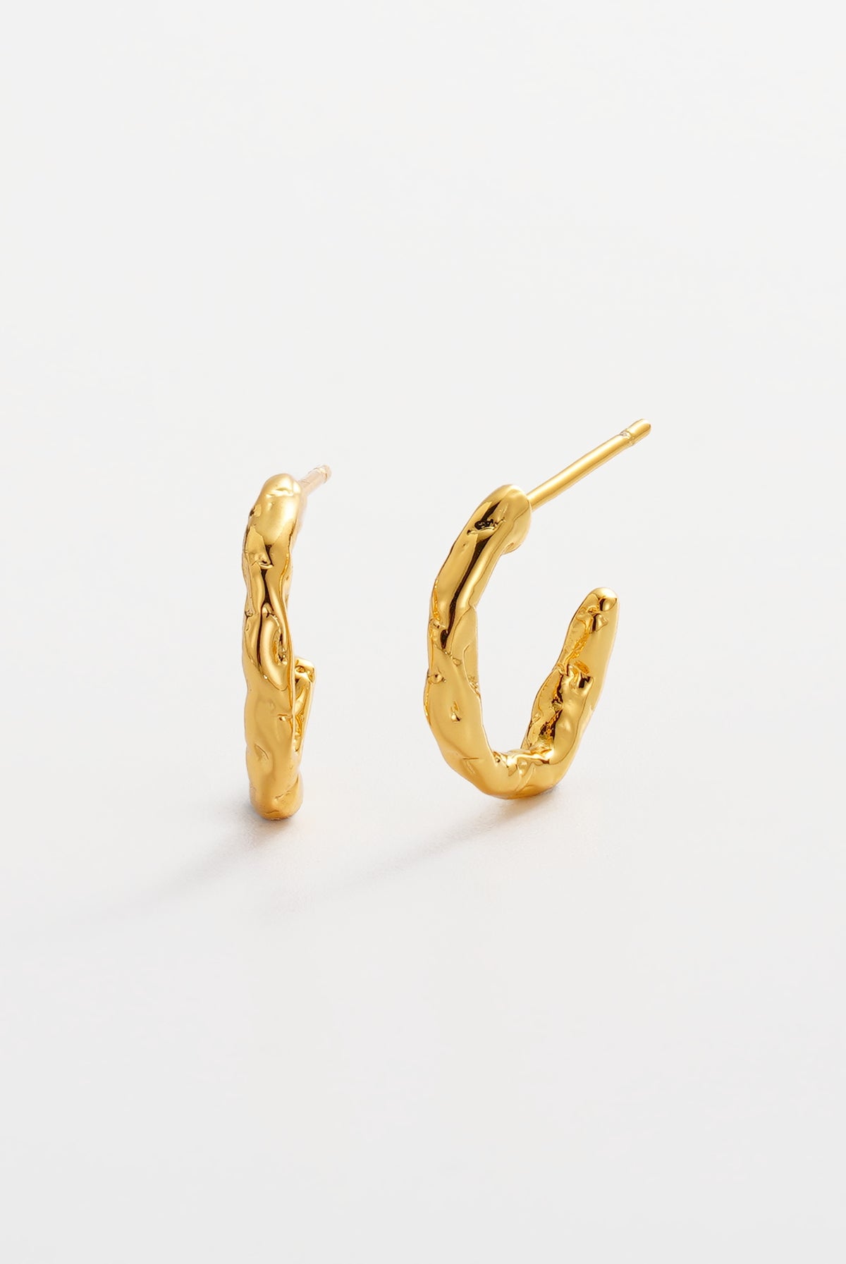 Alessia Hoop Small - Gold