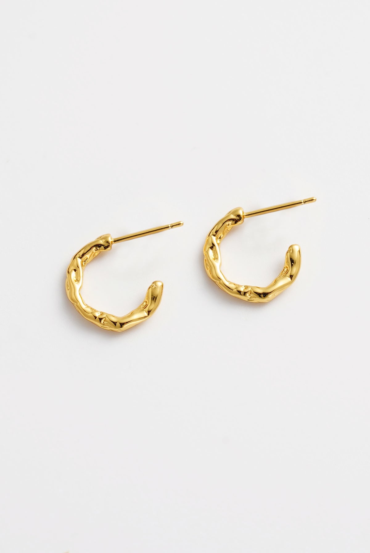 Alessia Hoop Small - Gold