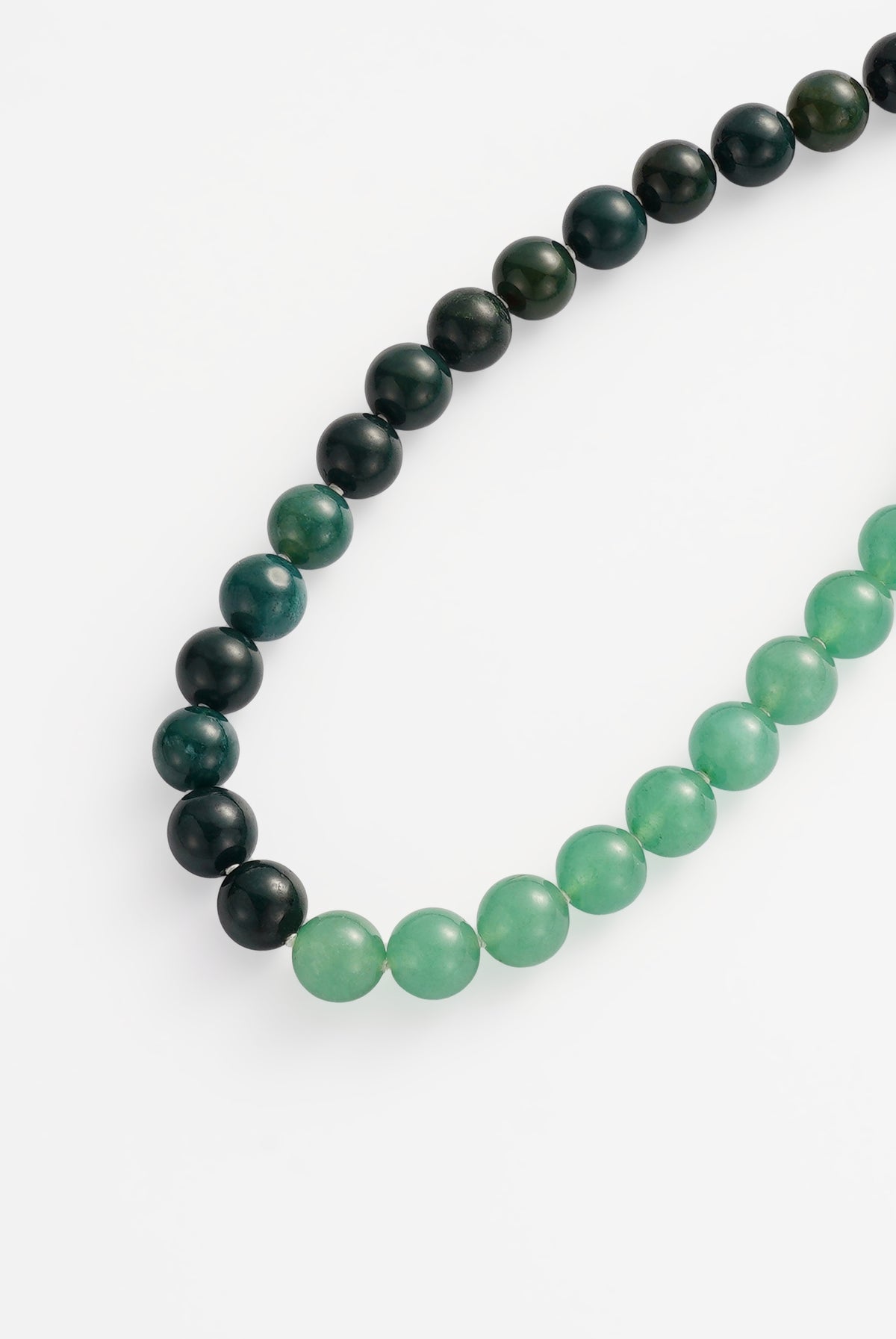 Amelia Beaded Necklace - Green