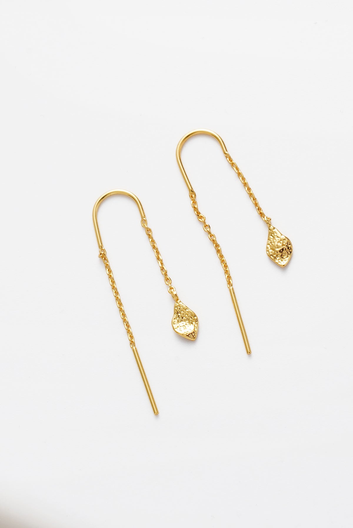Eden Thread Earring - Gold