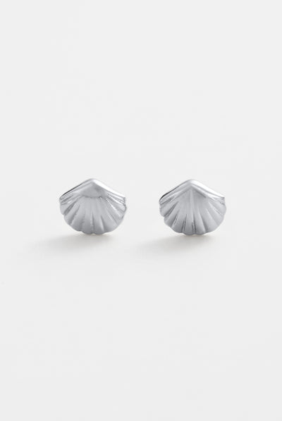 Shelly Stud - Silver