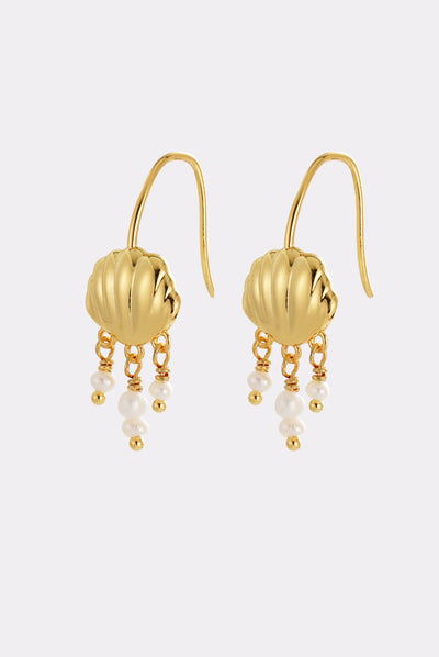 Goldie Hook Earring - Gold