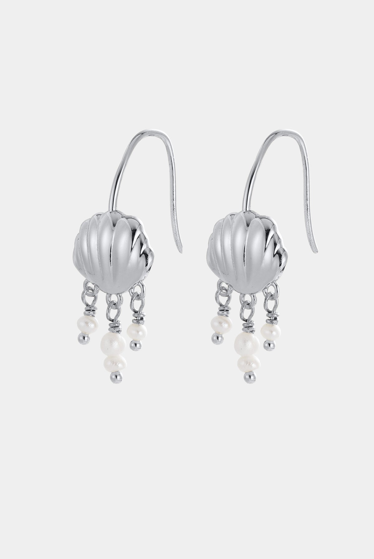 Goldie Hook Earring - Silver
