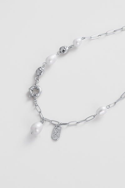 Amara Necklace - Silver