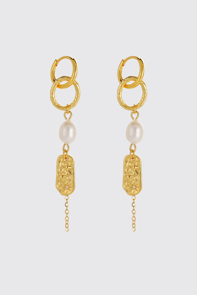 Amara Drop Earring - Gold