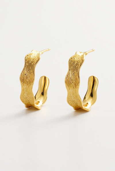 Kaia Earring Large - Gold