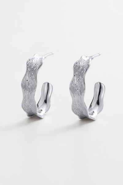 Kaia Earring Large - Silver