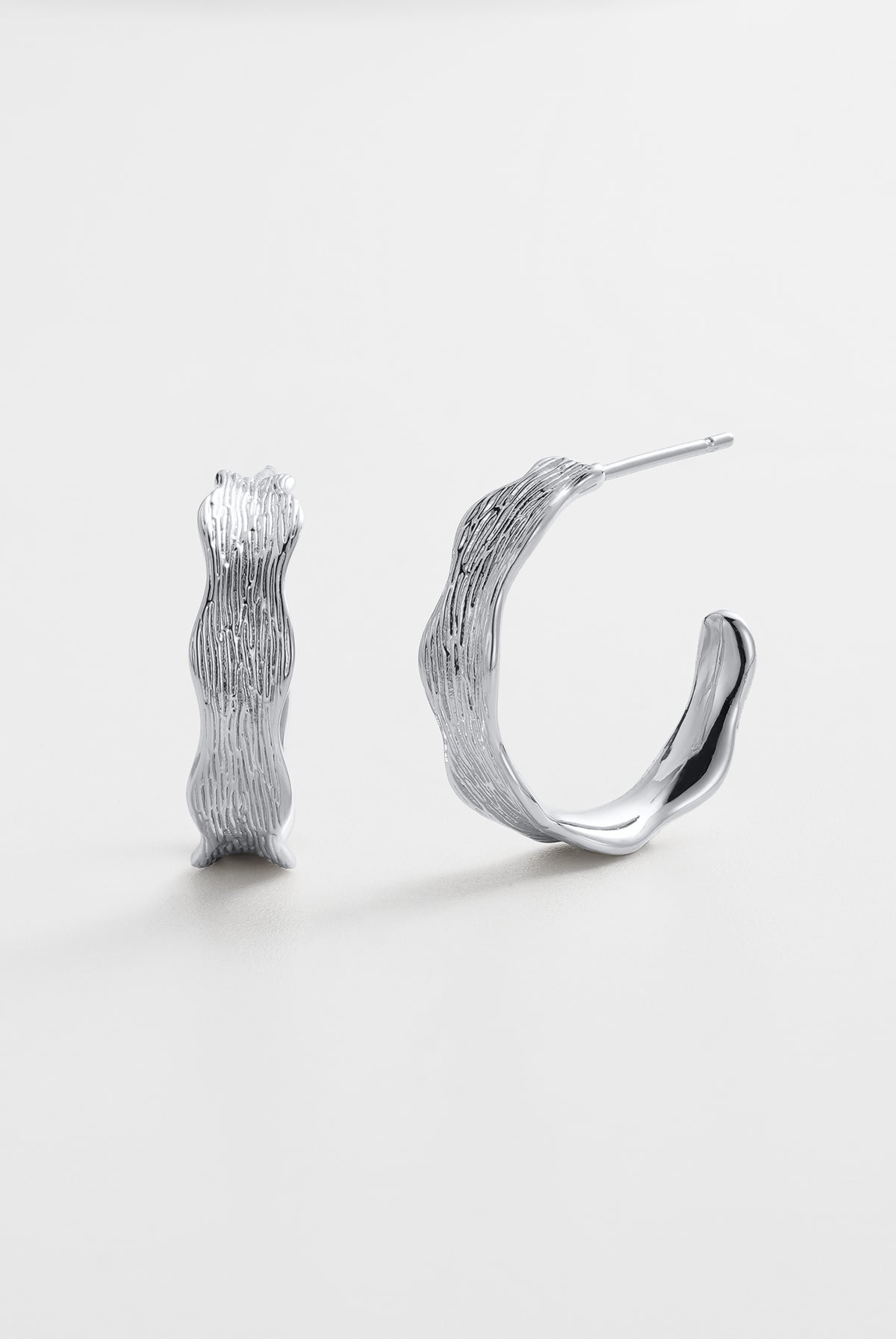 Kaia Earring Large - Silver