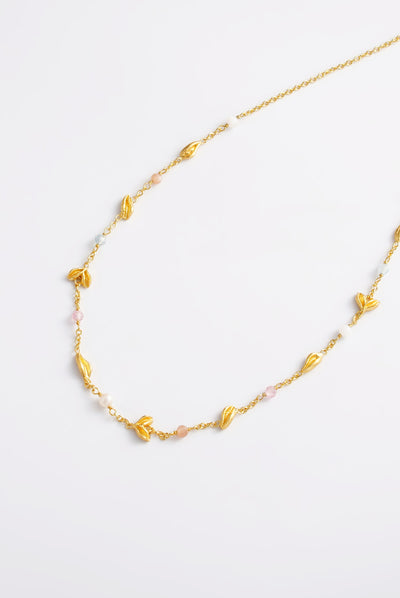 Poppy Necklace - Pastel