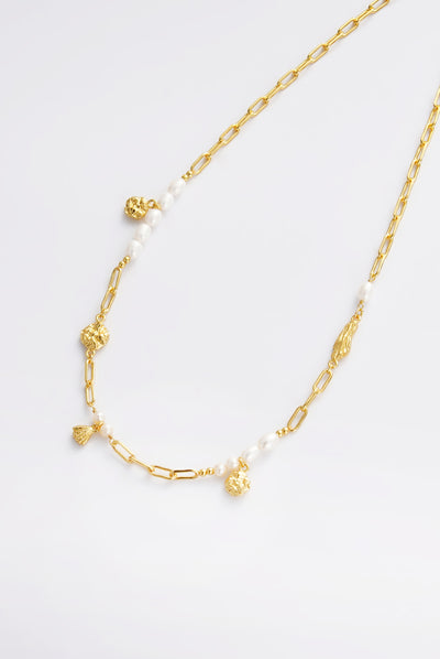 Charlotte Necklace - Pearl