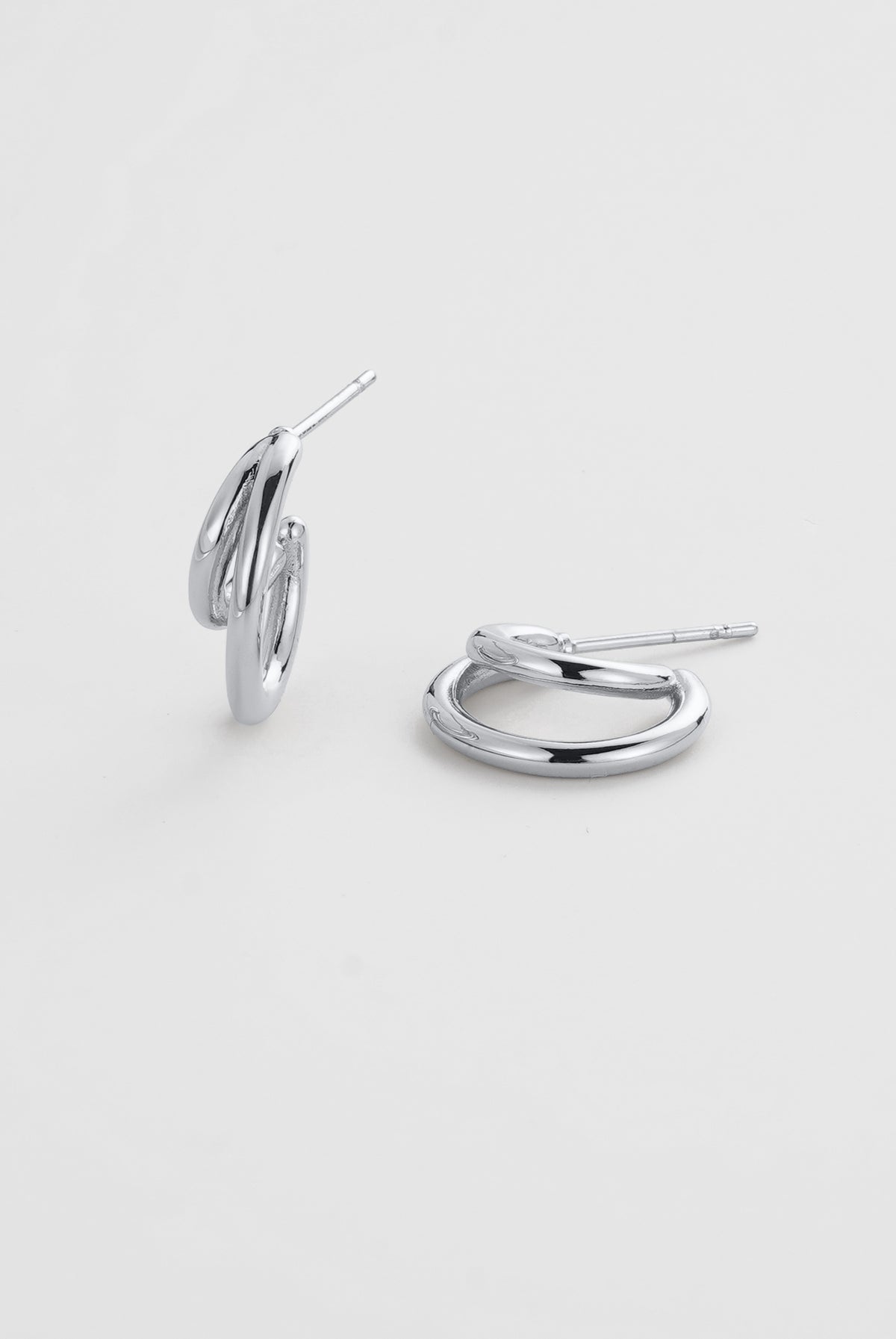 Silver Tilly Hoop — Zafino Australia (2 of 3)