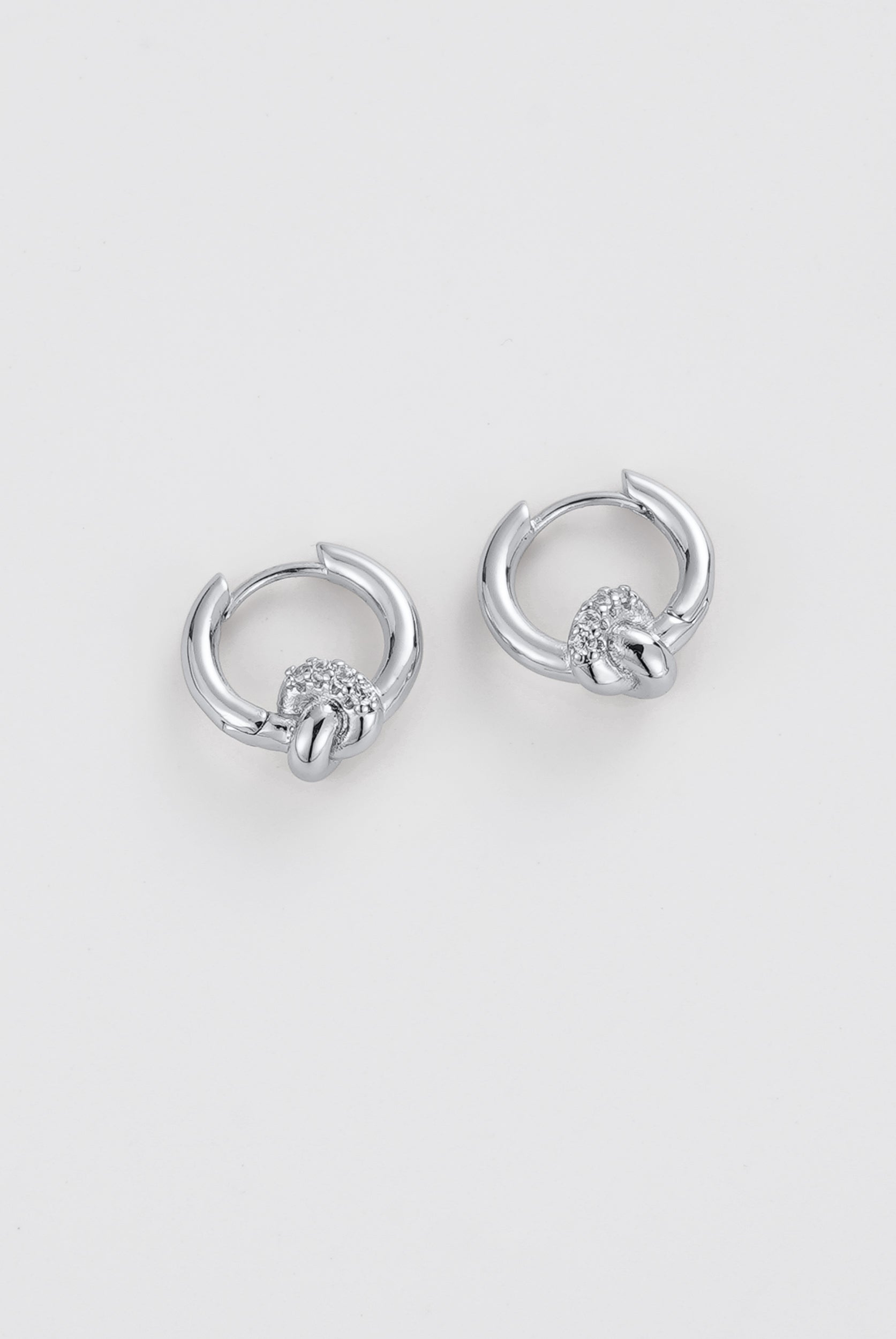 Silver Elle Hoop — Zafino Australia (2 of 3)