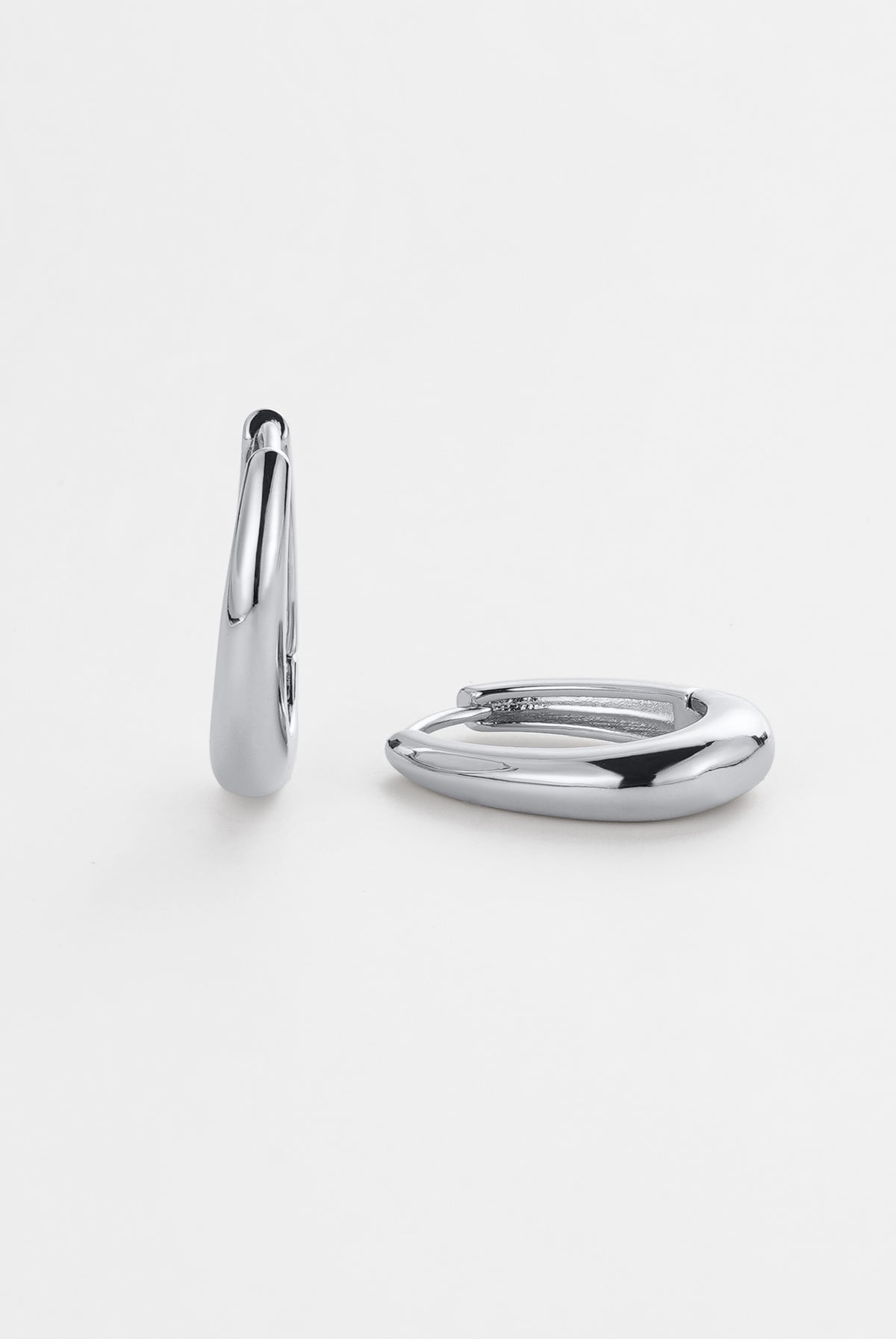 Silver Pia Hoop Large — Zafino Australia (2 of 3)
