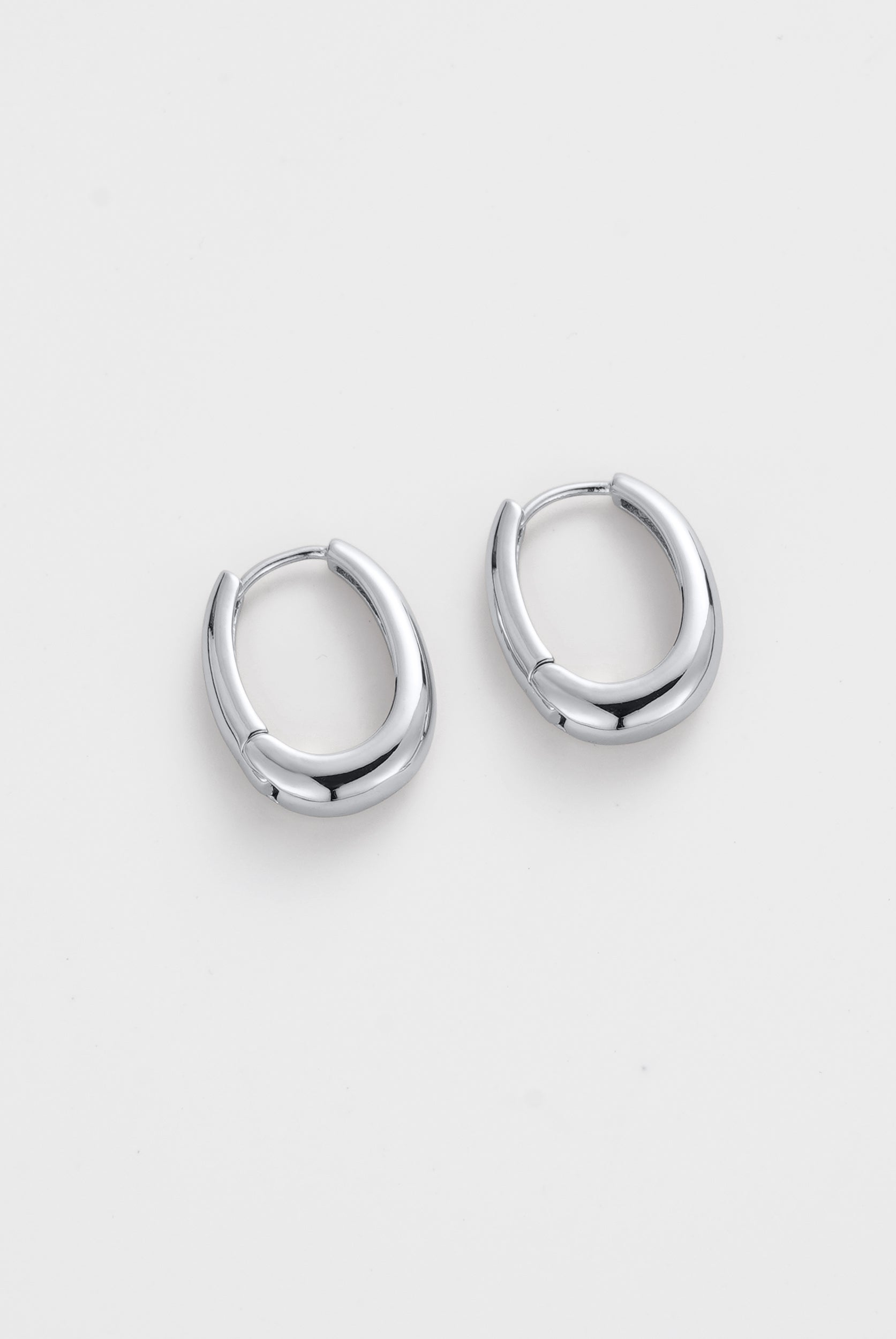 Silver Pia Hoop Large — Zafino Australia (3 of 3)