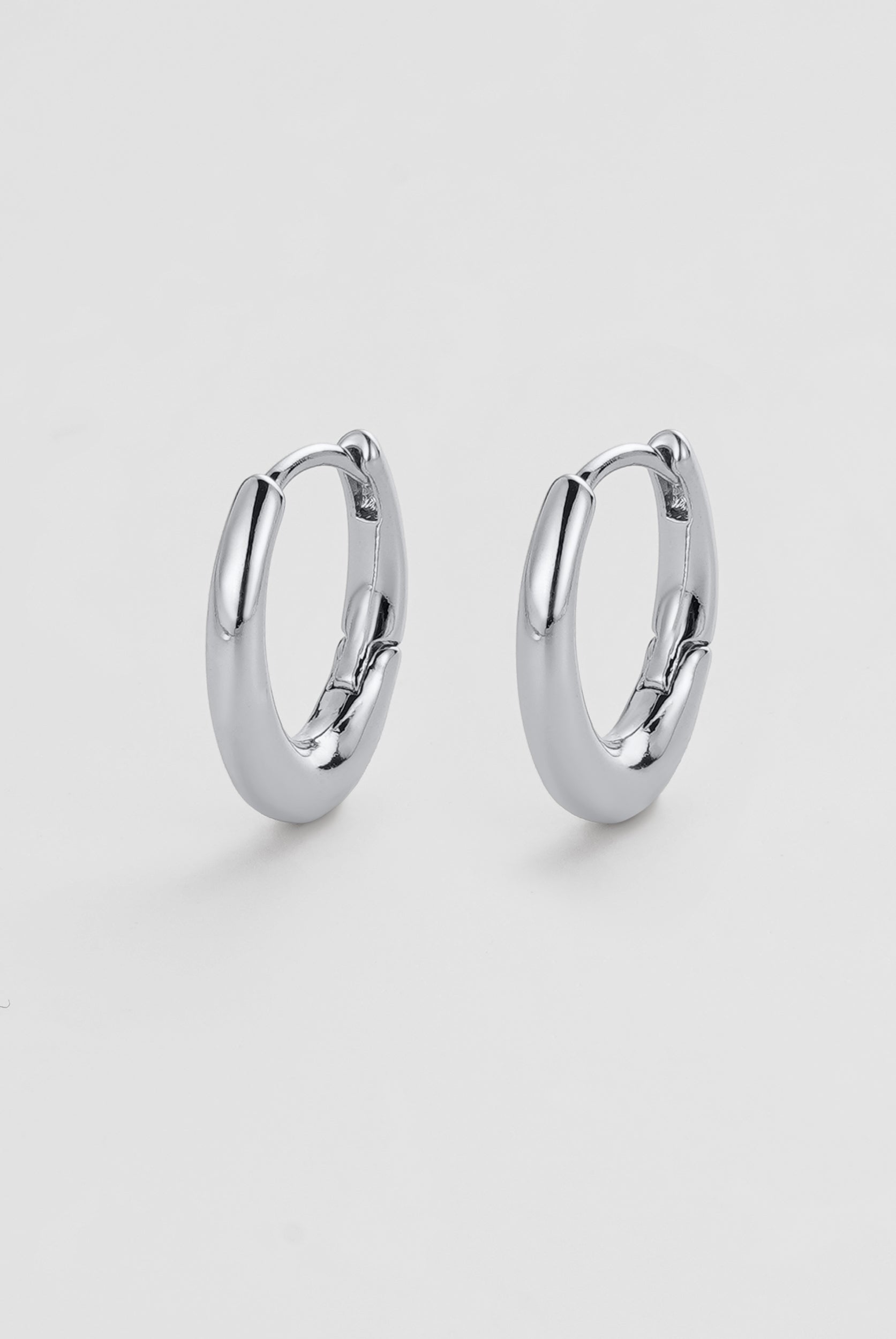 Silver Pia Hoop Small — Zafino Australia (1 of 3)