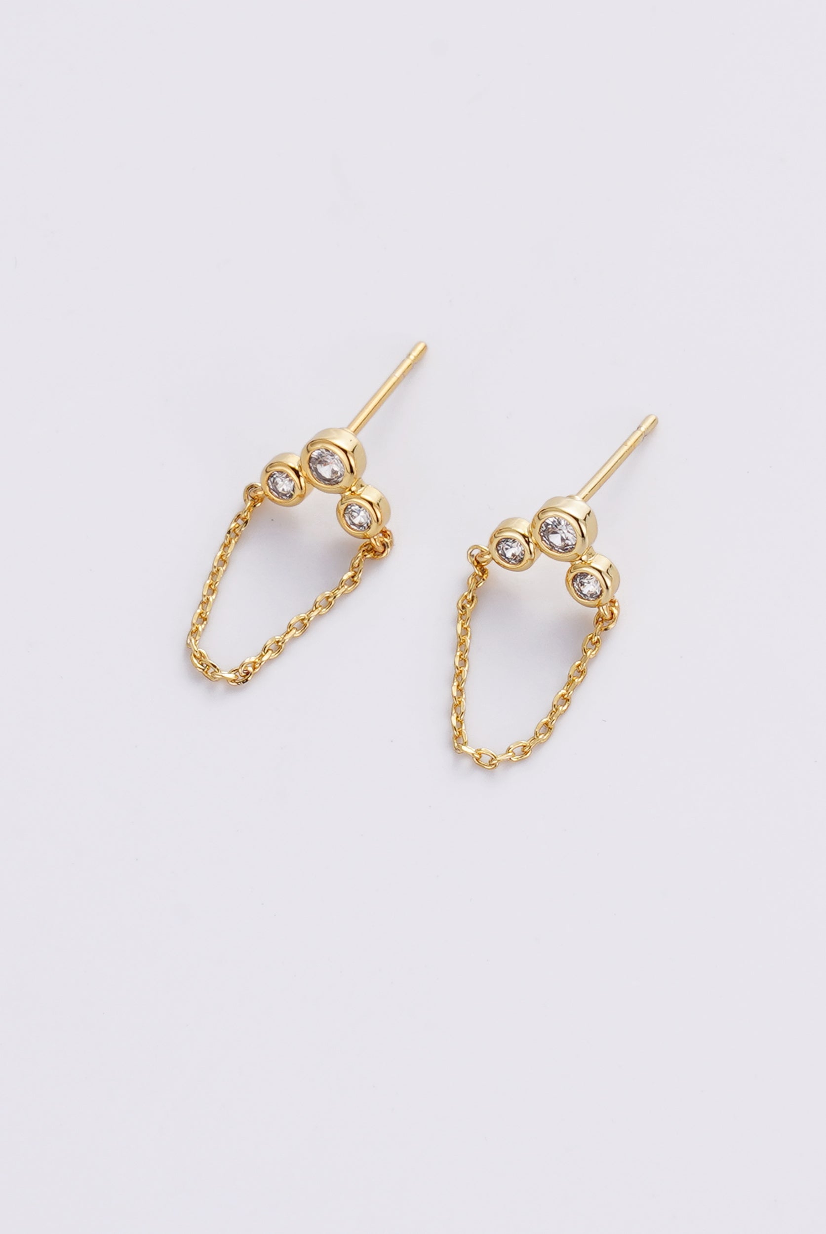 Gold Tia Stud — Zafino Australia (2 of 3)