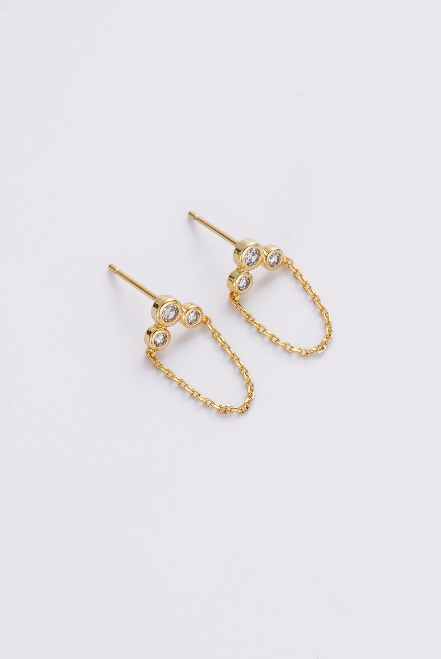 Gold Tia Stud — Zafino Australia (3 of 3)