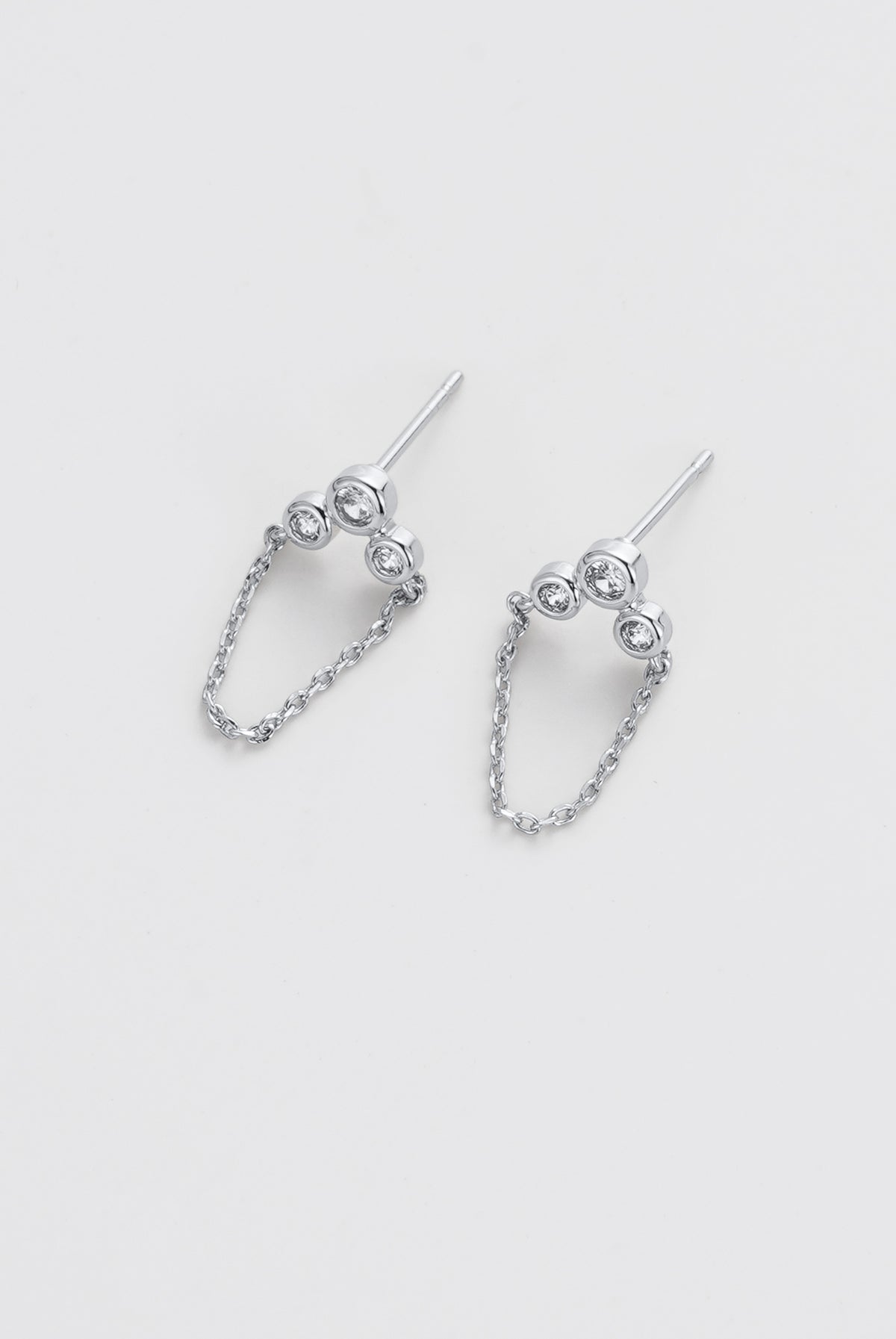 Silver Tia Stud — Zafino Australia (2 of 3)
