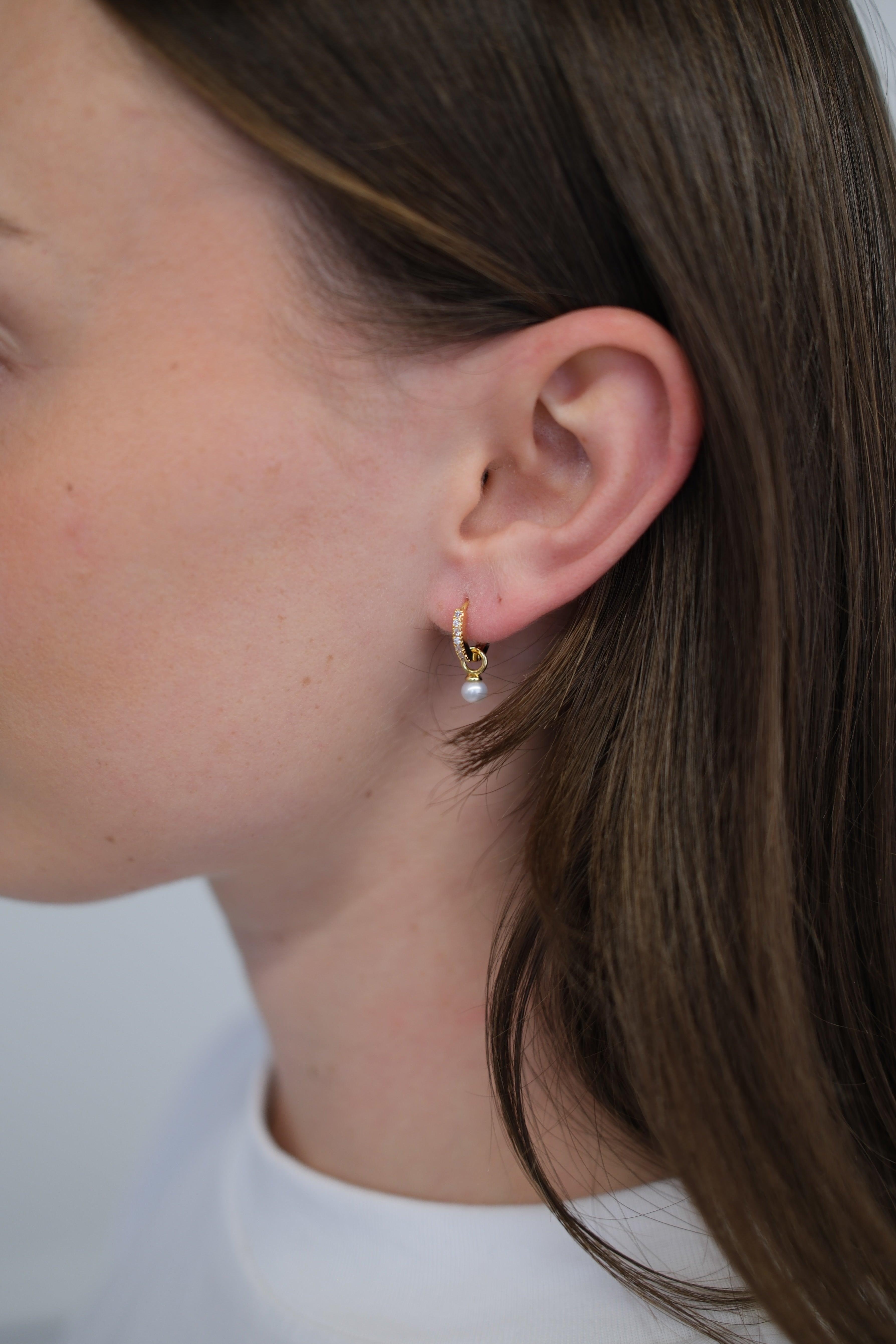 Scarlette Hoop - Gold